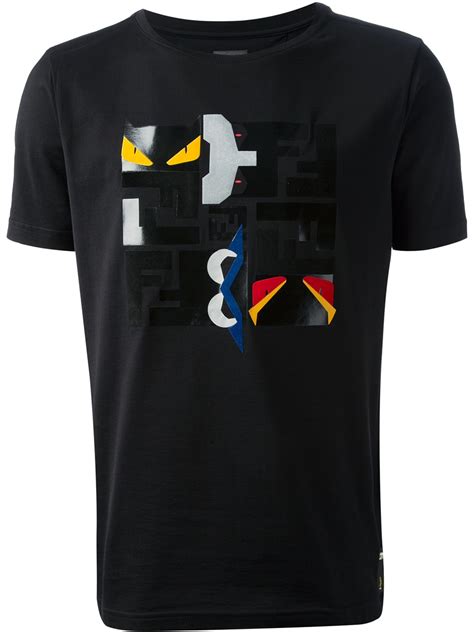 fendi eye shiets|Fendi superboy t shirt.